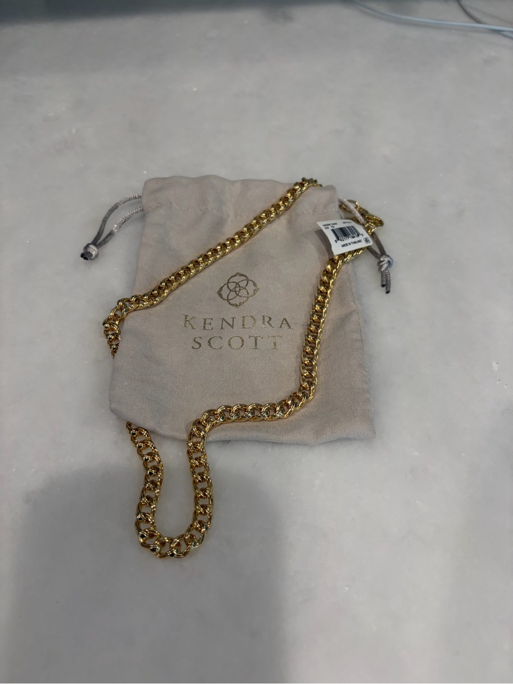 Kendra Scott Gold Chunky Link Necklace